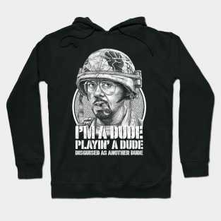 Tropic Thunder, Kirk Lazarus, Cult Classic Hoodie